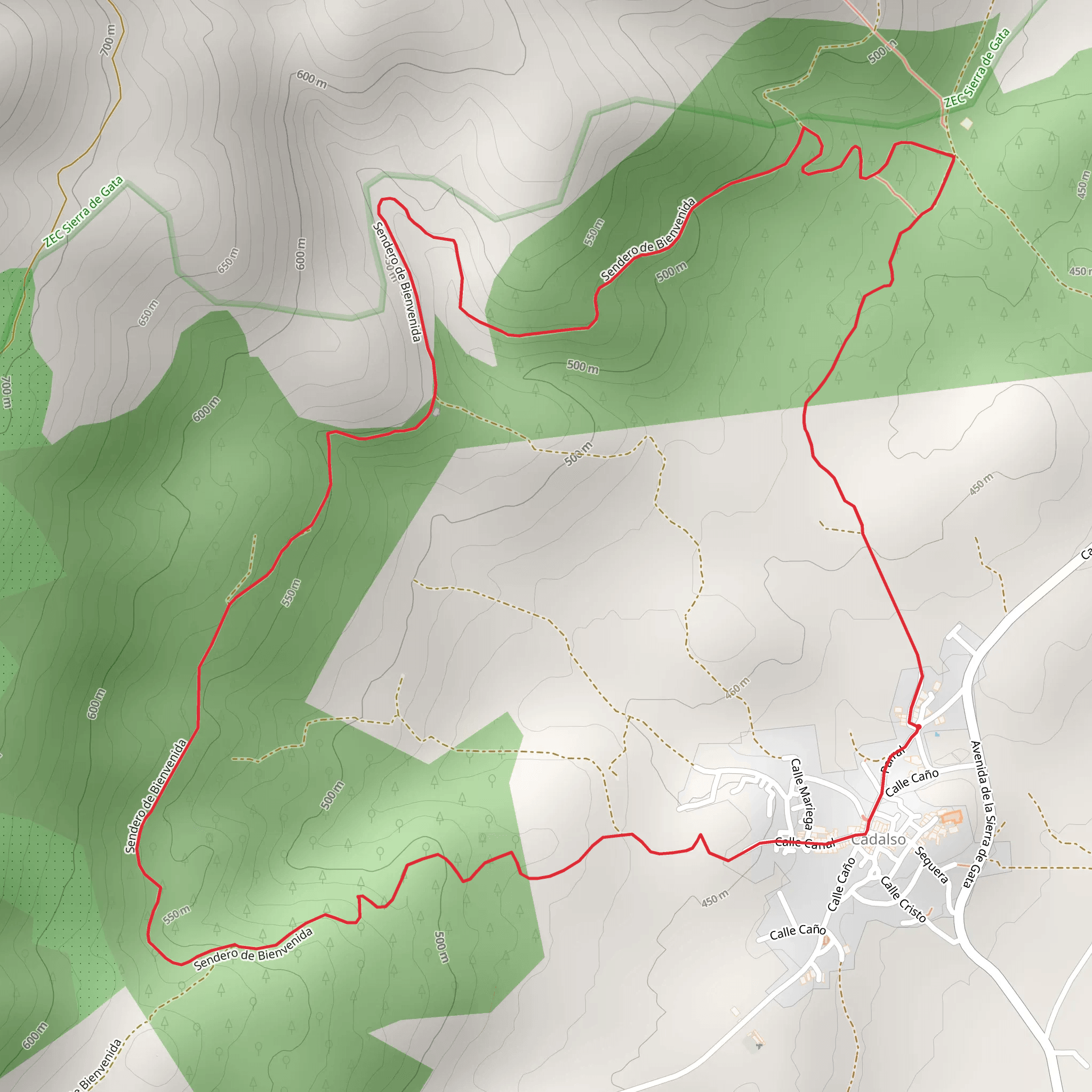 The Sierrilla SL CC 205 mobile static map