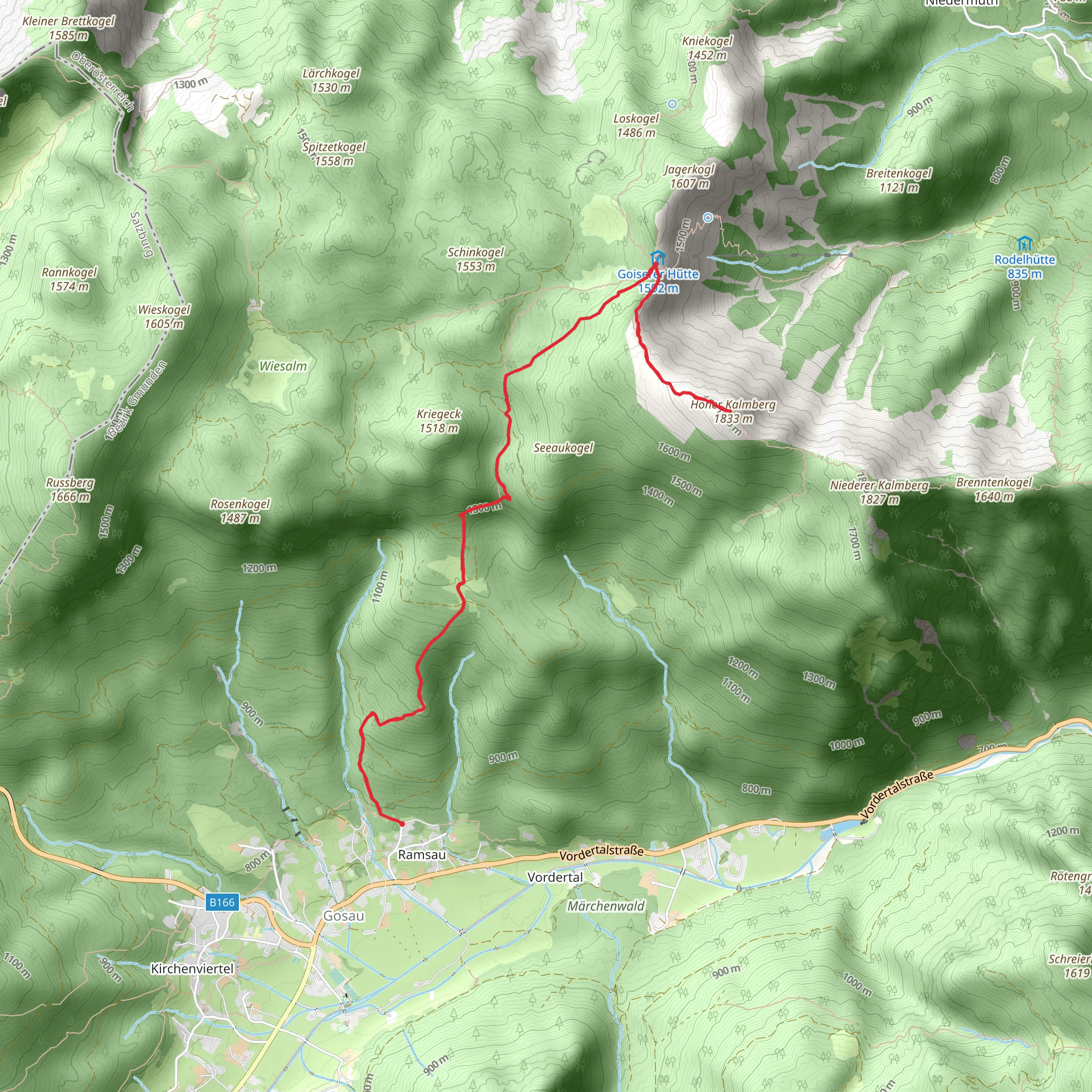 Kalmberg Peak mobile static map