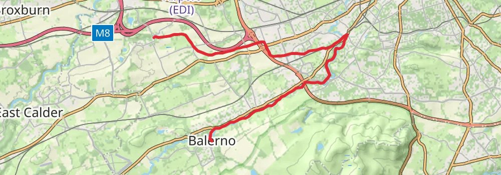 Scottish National Trail stage 8 Map