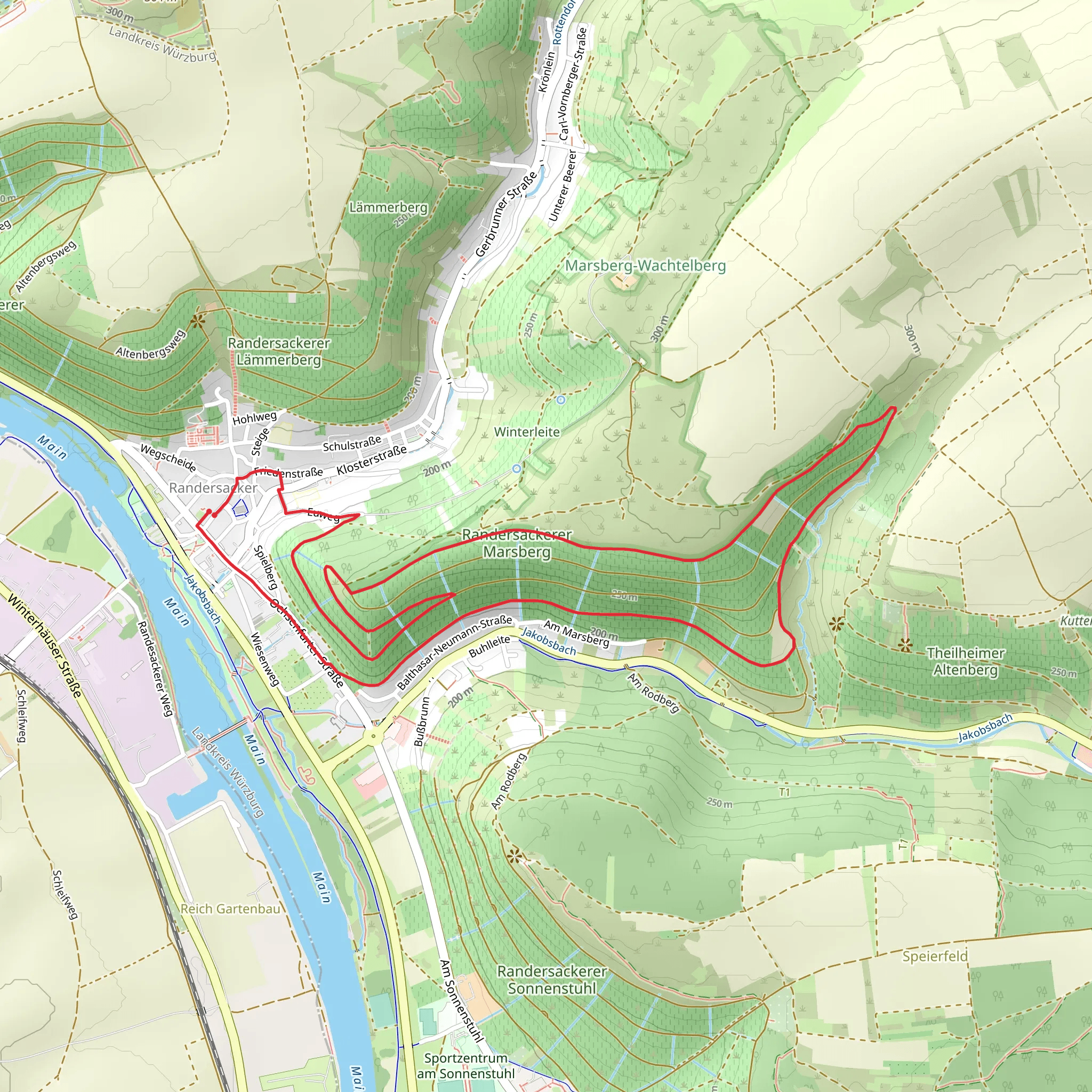 Randersacker R3 Ewig Leben mobile static map