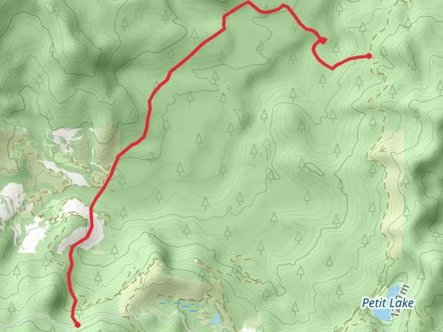 An image depicting the trail Sema Creek Trail and its surrounding area.