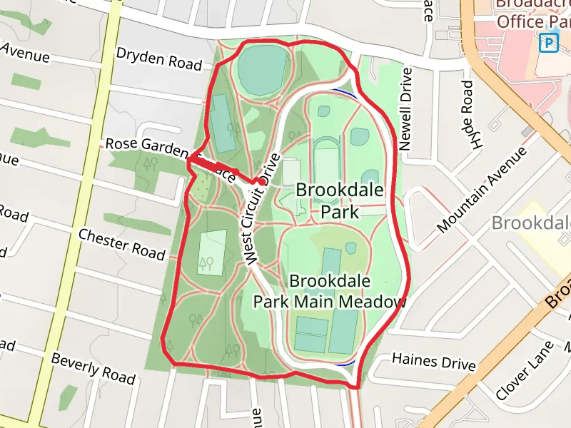Brookdale Park Loop