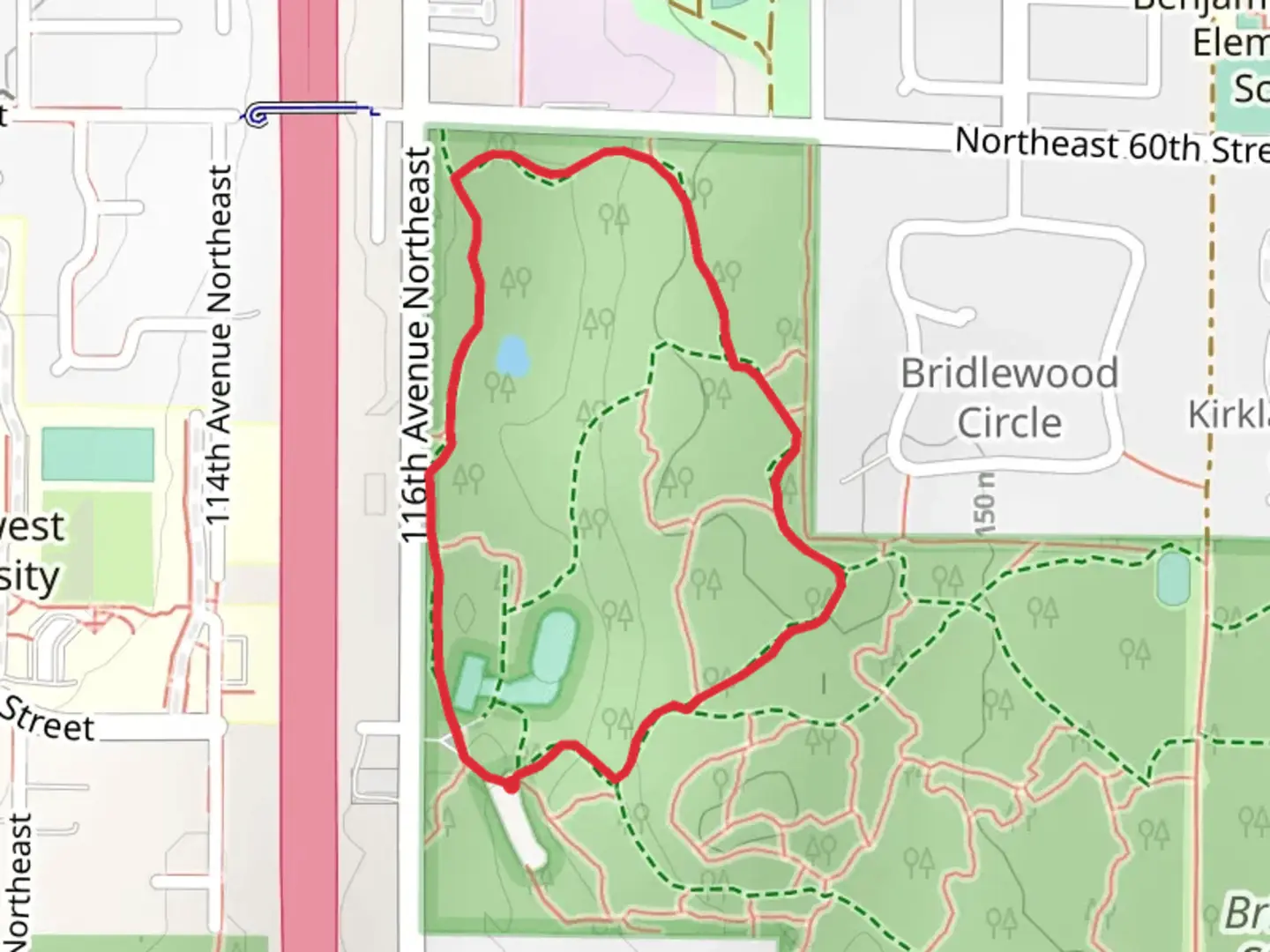 An image depicting the trail Raven Loop Trail and its surrounding area.