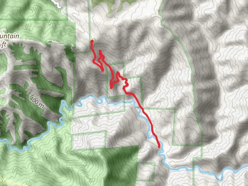 Pico Blanco Falls and Little Sur River