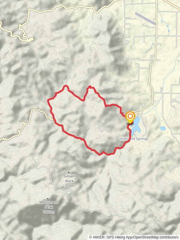 Red Rock Road and Ridge Road Loop