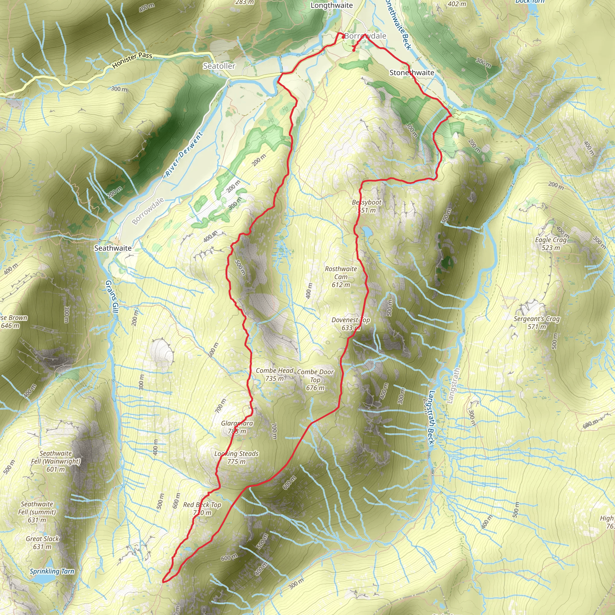 Chapel House Farm to Galamara circular mobile static map