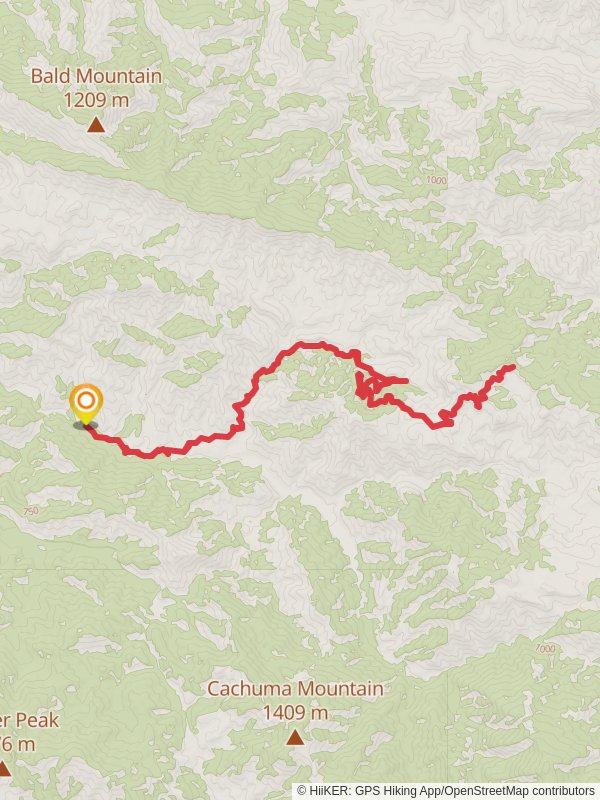 Manzana and Lost Valley Trail