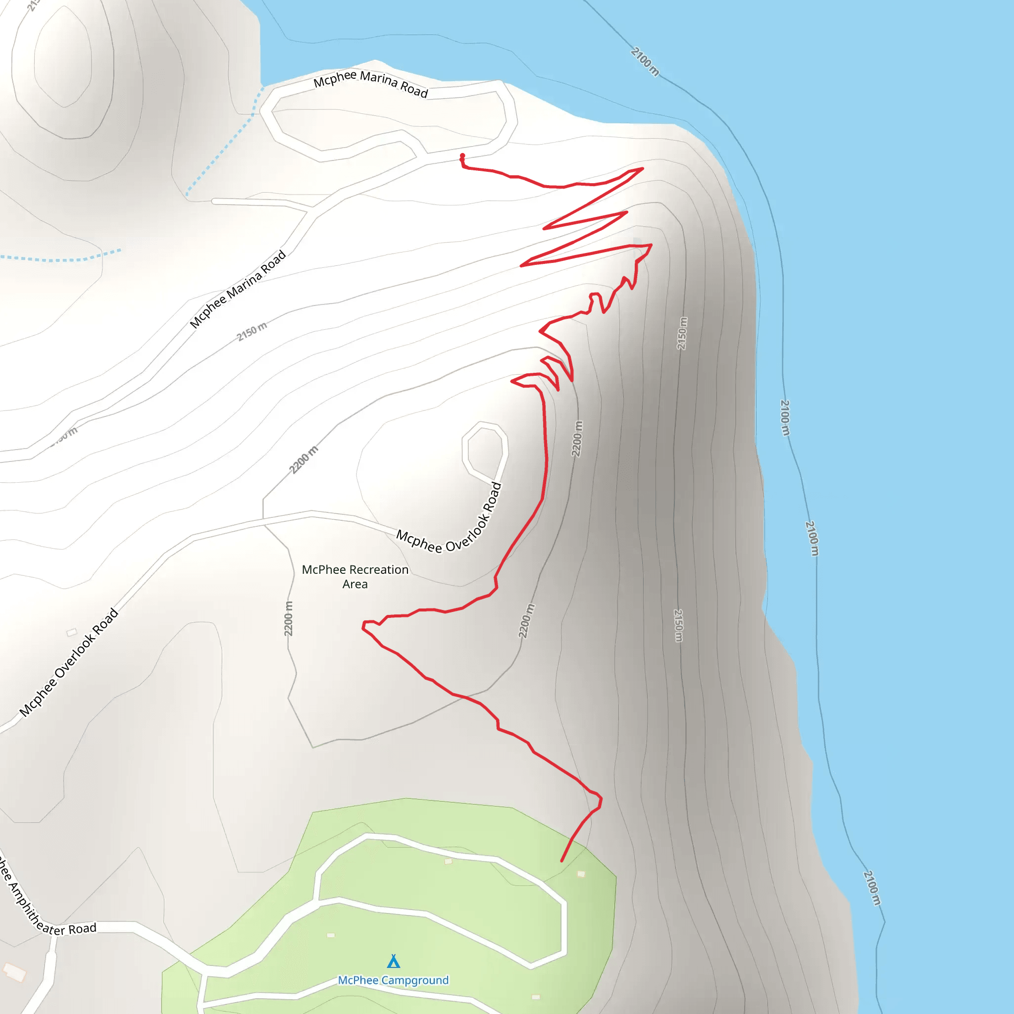 Can Do Trail mobile static map