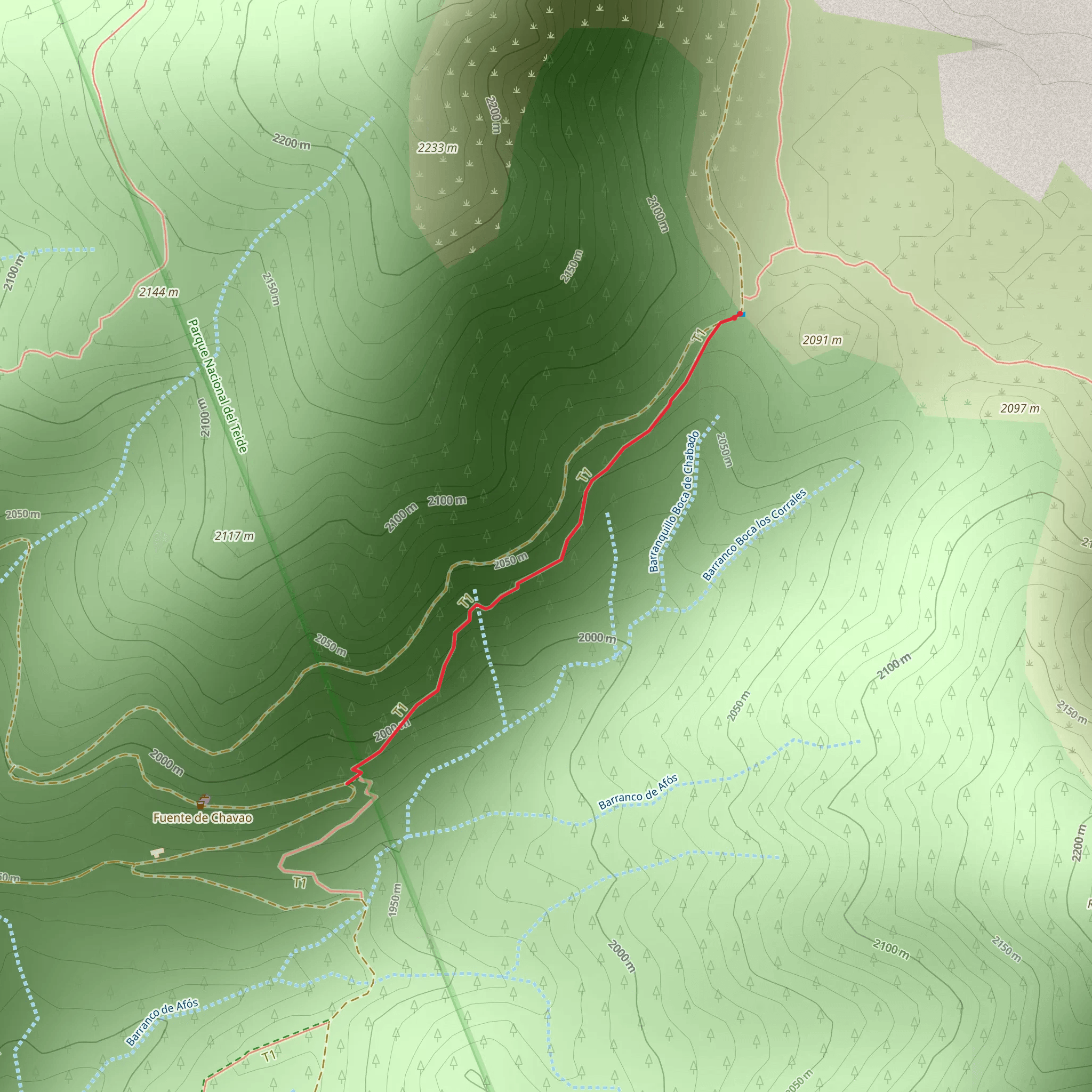 Boca Chavao mobile static map