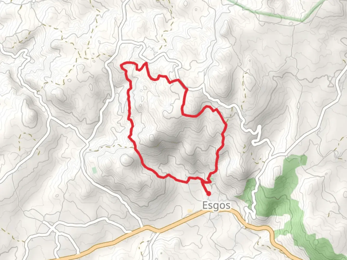 An image depicting the trail Camino Real de San Pedro de Rocas PR G 4 and its surrounding area.