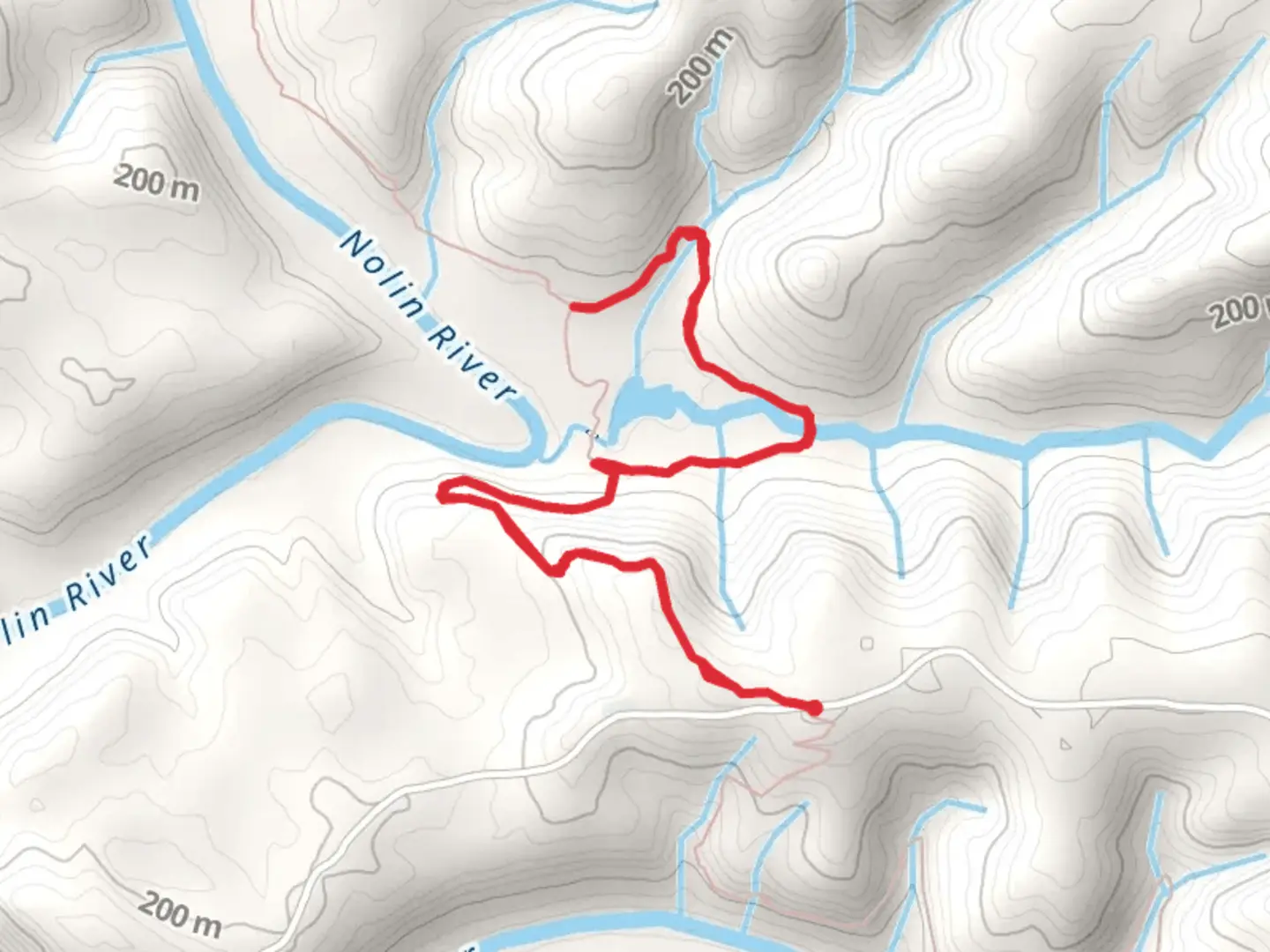 An image depicting the trail First Creek Lake Trail and its surrounding area.