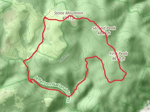 Stone Mountain Trail and Kabel Loop Trail