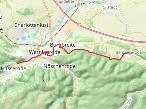 Himmelpforte to Benzingerode via Maekerstieg