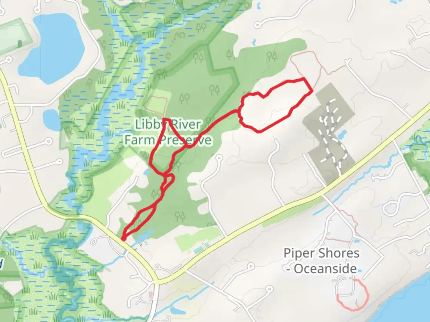 An image depicting the trail Camp Ketcha Trail and its surrounding area.