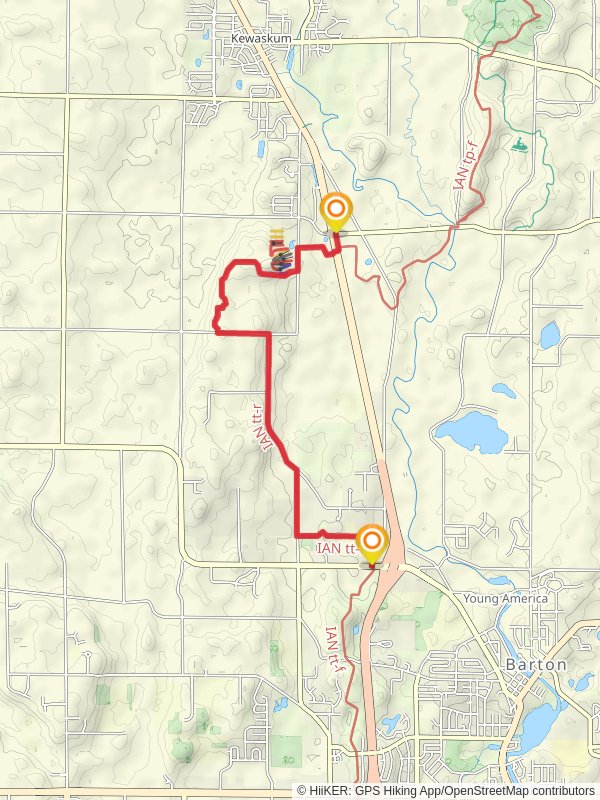 Ice Age Trail - County Road H