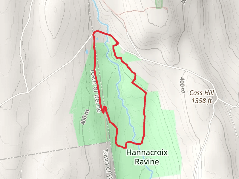 Hannacroix Ravine Loop Trail