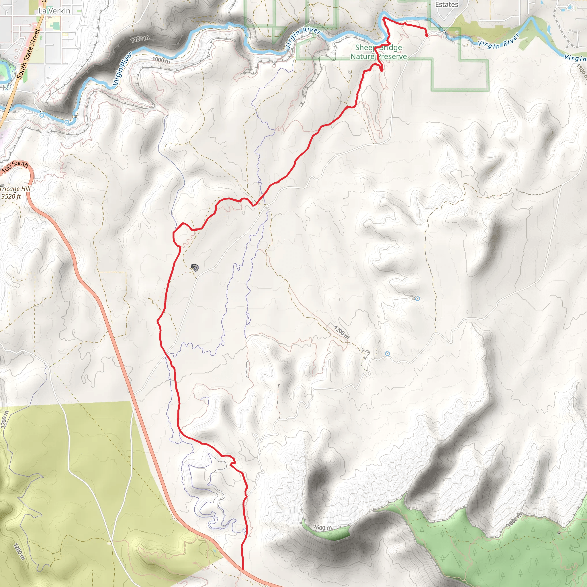 JEM Trail mobile static map