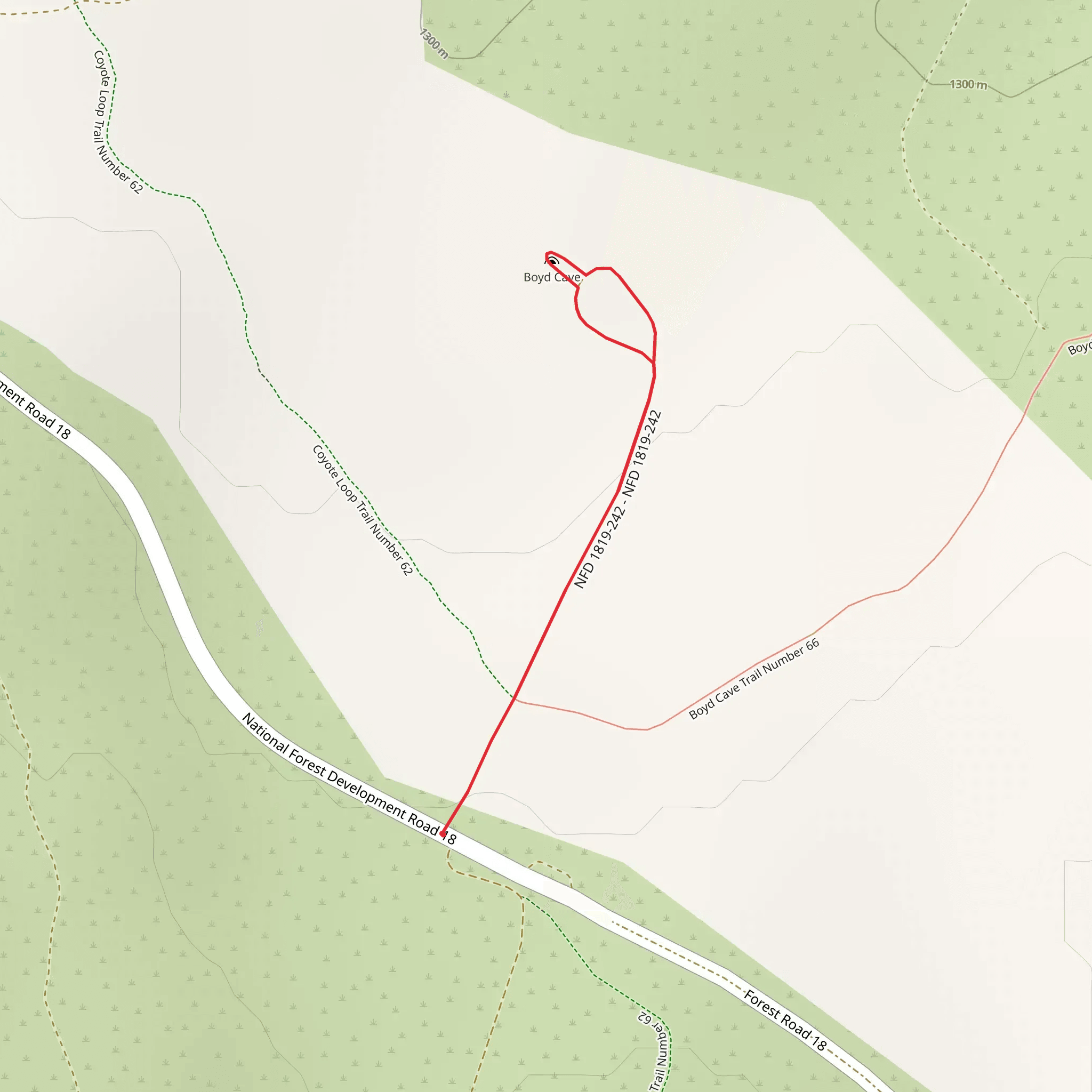 Boyd Cave mobile static map