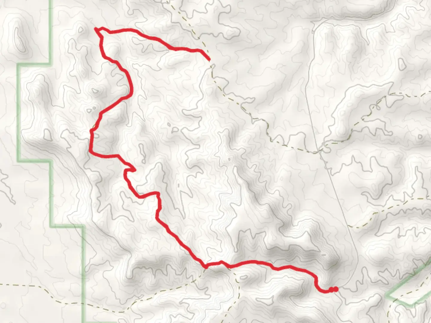 An image depicting the trail Lampkin Gulch Trail and its surrounding area.