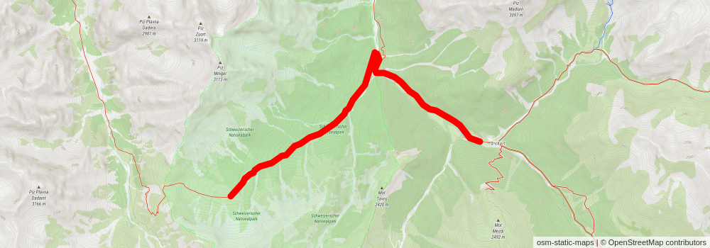 Fuorcla Val dal Botsch stage 2 Map