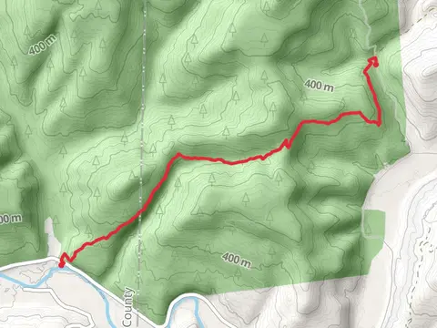 Ozark Highlands Trail Out and Back