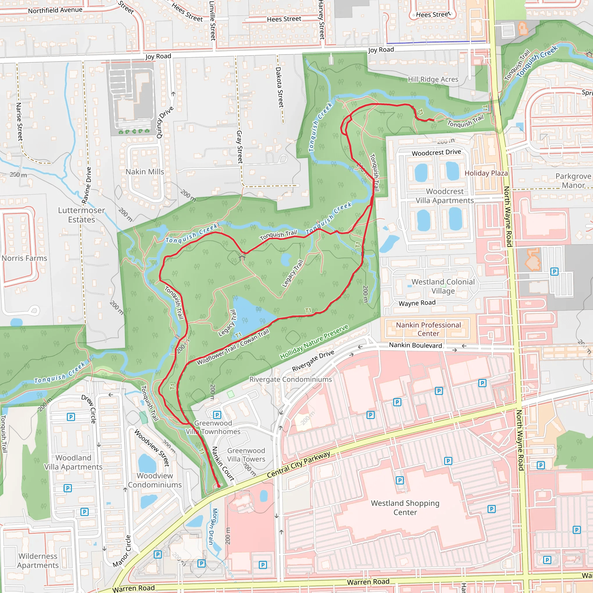 Wildflower - Cowan - Tonquish Loop TrailLoop mobile static map