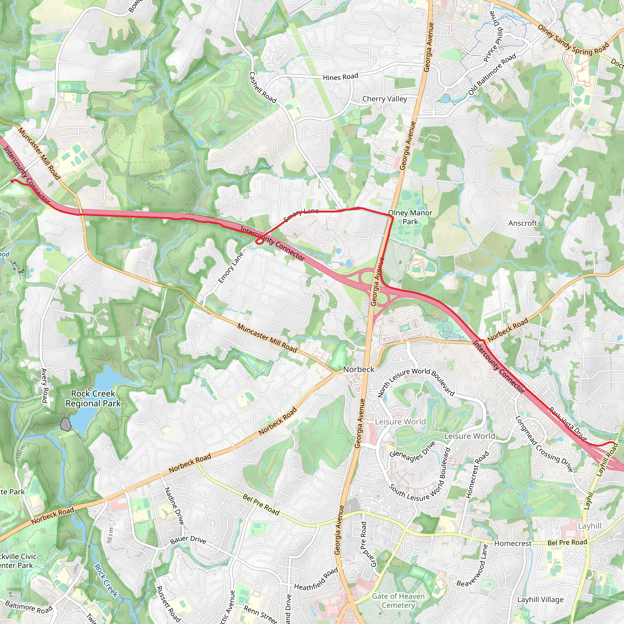 ICC Trail mobile static map