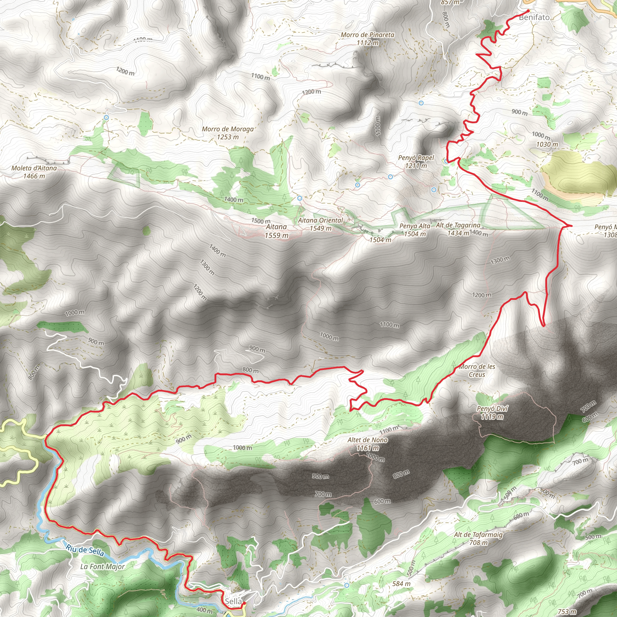 Seal - Benifato PR CV 010 mobile static map
