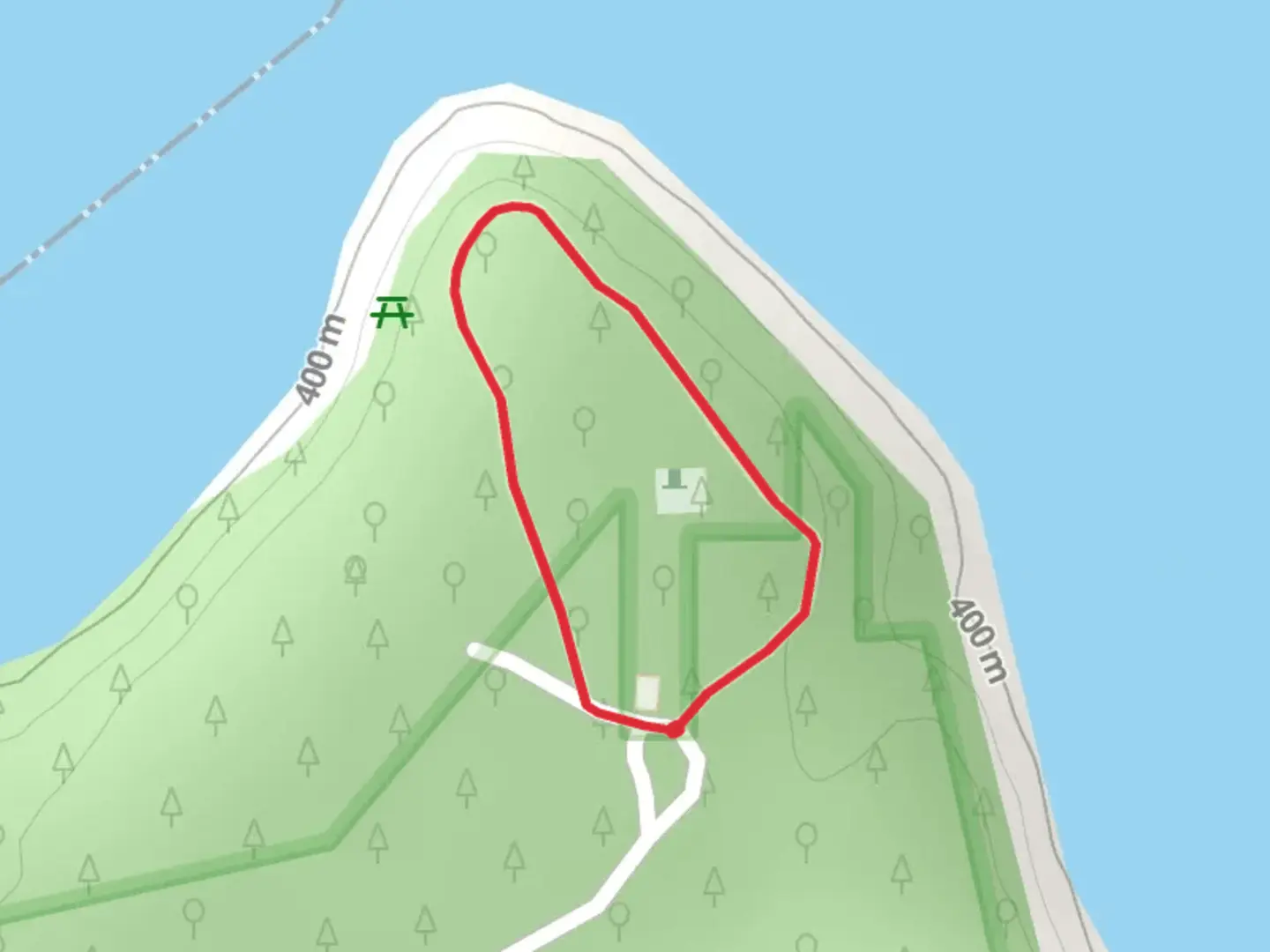 An image depicting the trail Saint Paul Mission Loop and its surrounding area.