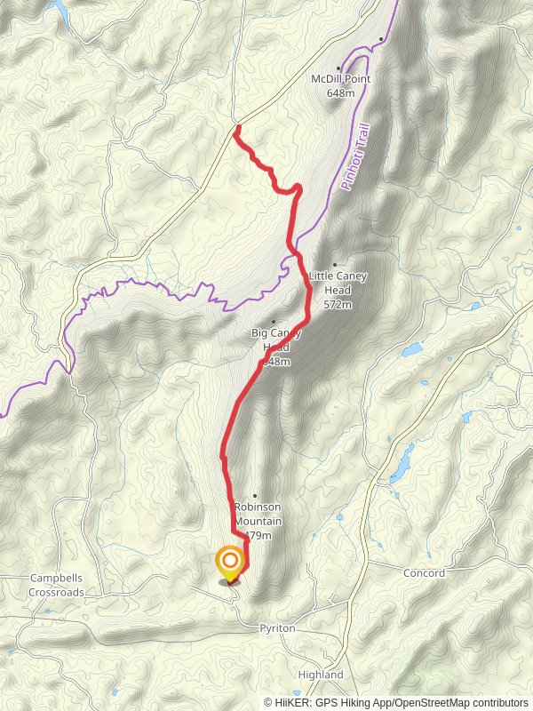 Odum Trail and Chinnabee Silent Out and Back