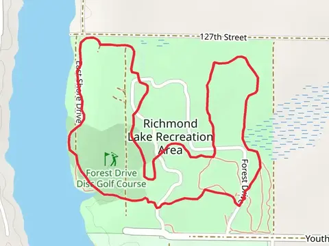 Richmond Lake Recreation Area Loop - North