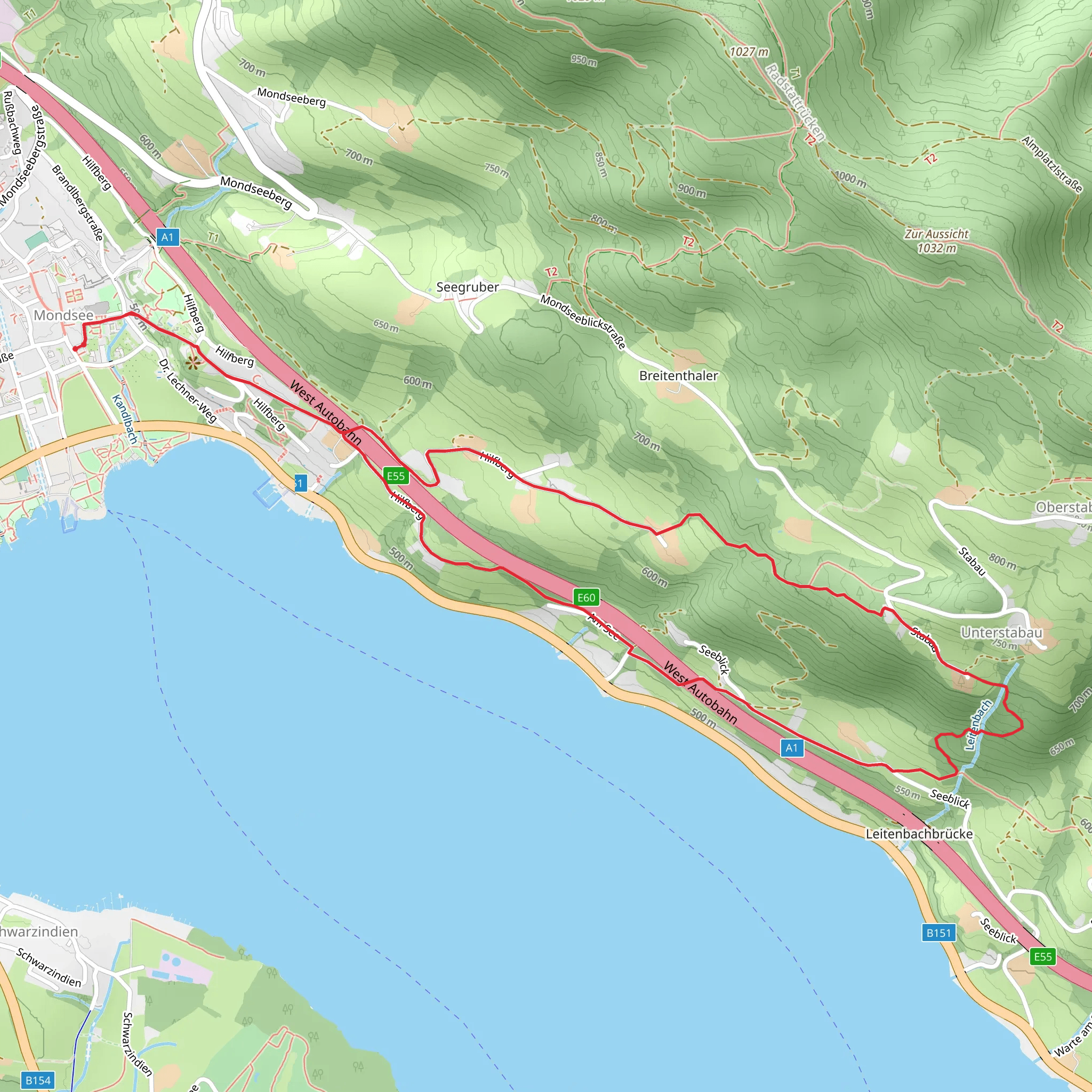 Konrads Trail mobile static map