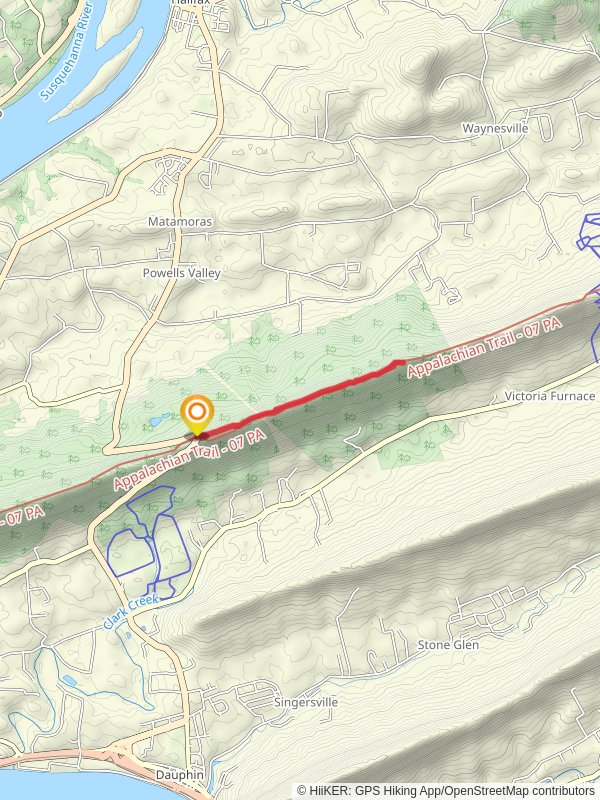 Table Rock View via Appalachian National Scenic Trail