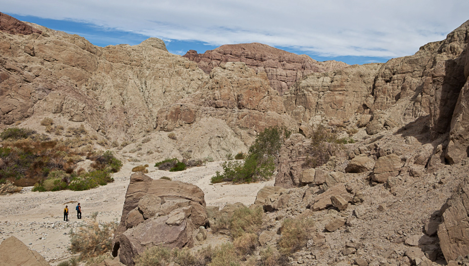 An image depicting the trail Ropes Canyon and Painted Canyon Road Loop and its surrounding area.