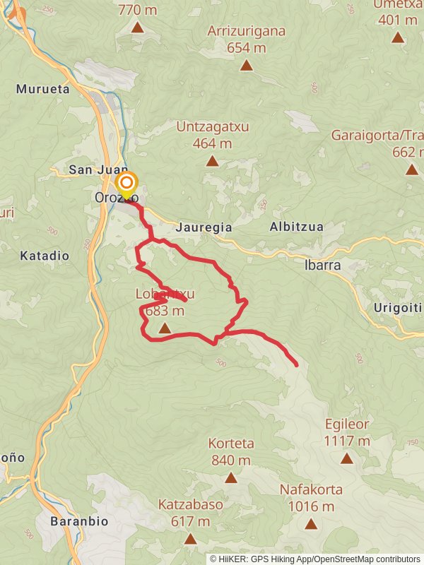 Zubiaur - Zubiaur PR-BI 34 mobile static map