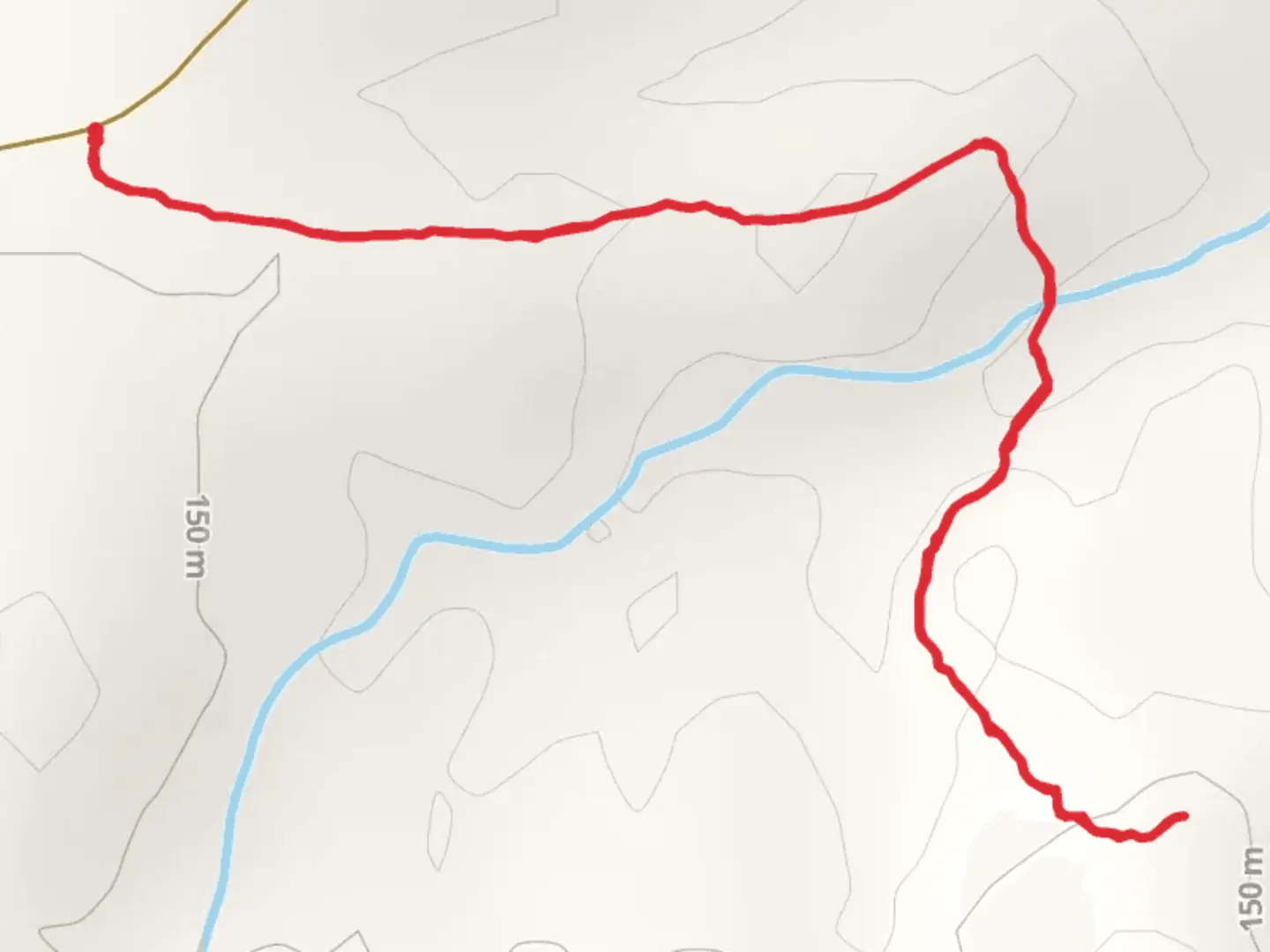 An image depicting the trail Tanager Trail and its surrounding area.