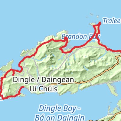 Dingle Way 8-Day Gentle Tour (Hillwalk Tours) mobile static map