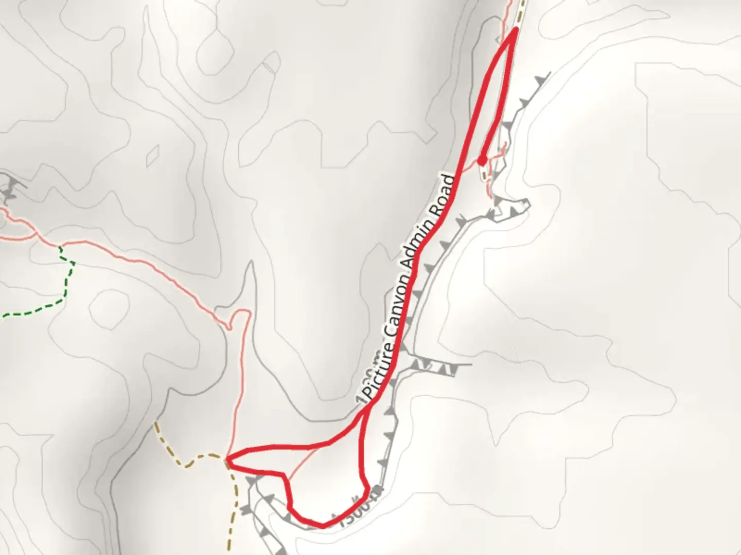 An image depicting the trail Picture Canyon-Commanche National Grassland Walk and its surrounding area.
