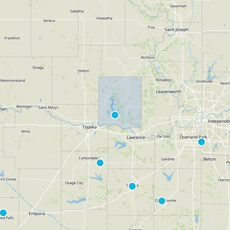 Jefferson County Static Map
