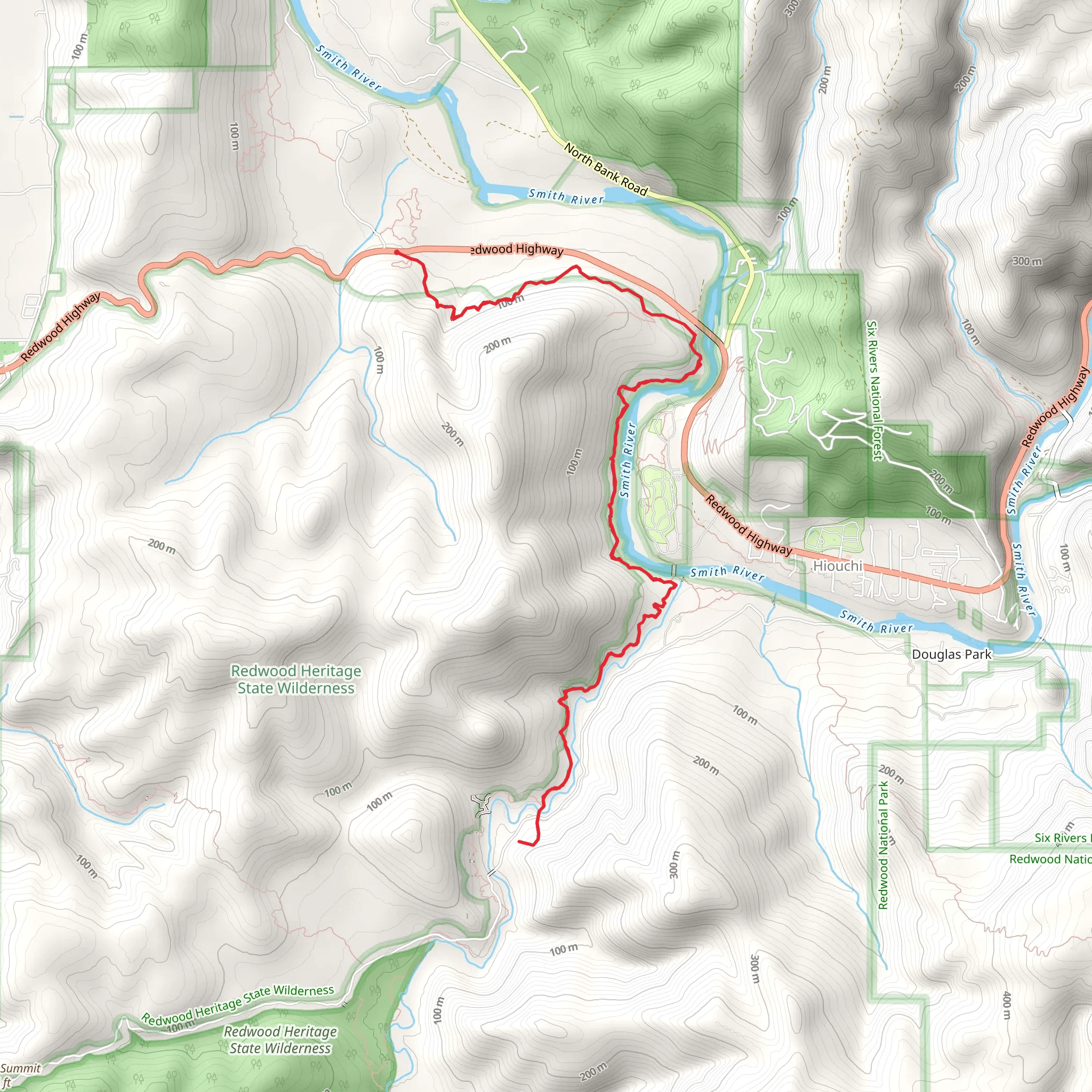 Smith River and Miller Creek mobile static map