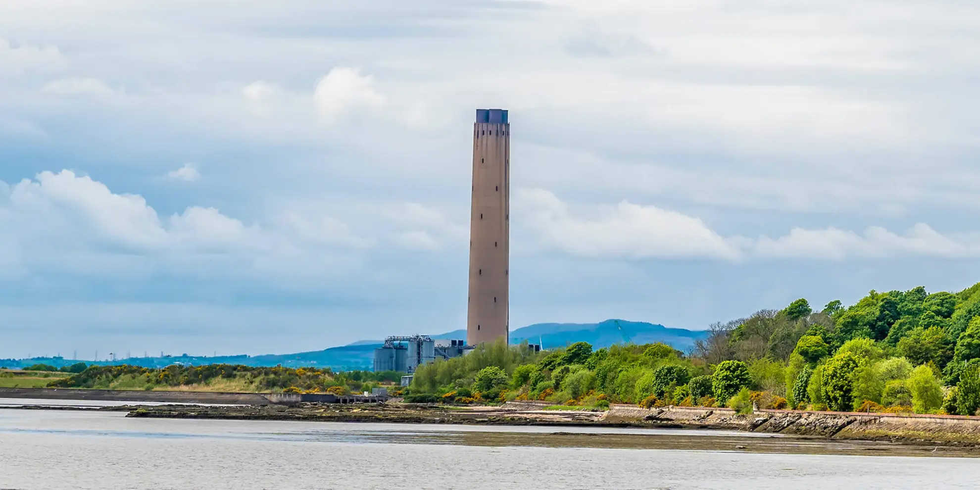 An image depicting the trail Culross to Newmills and its surrounding area.
