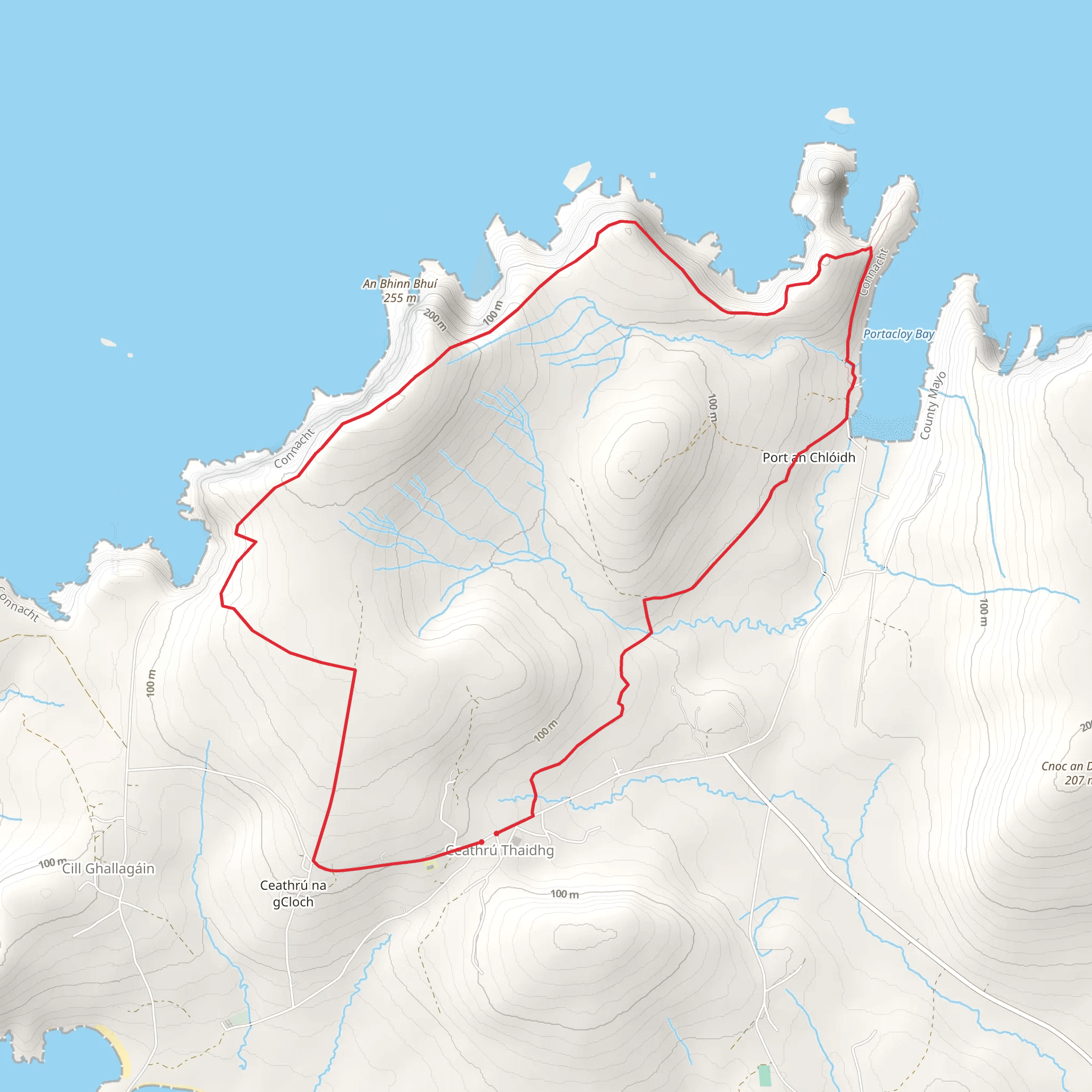 Benwee Loop Walk mobile static map