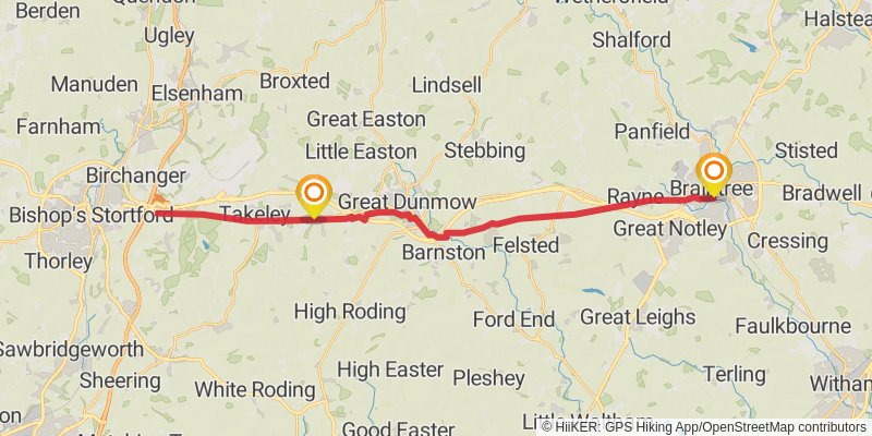 Flitch Way stage 3 Map