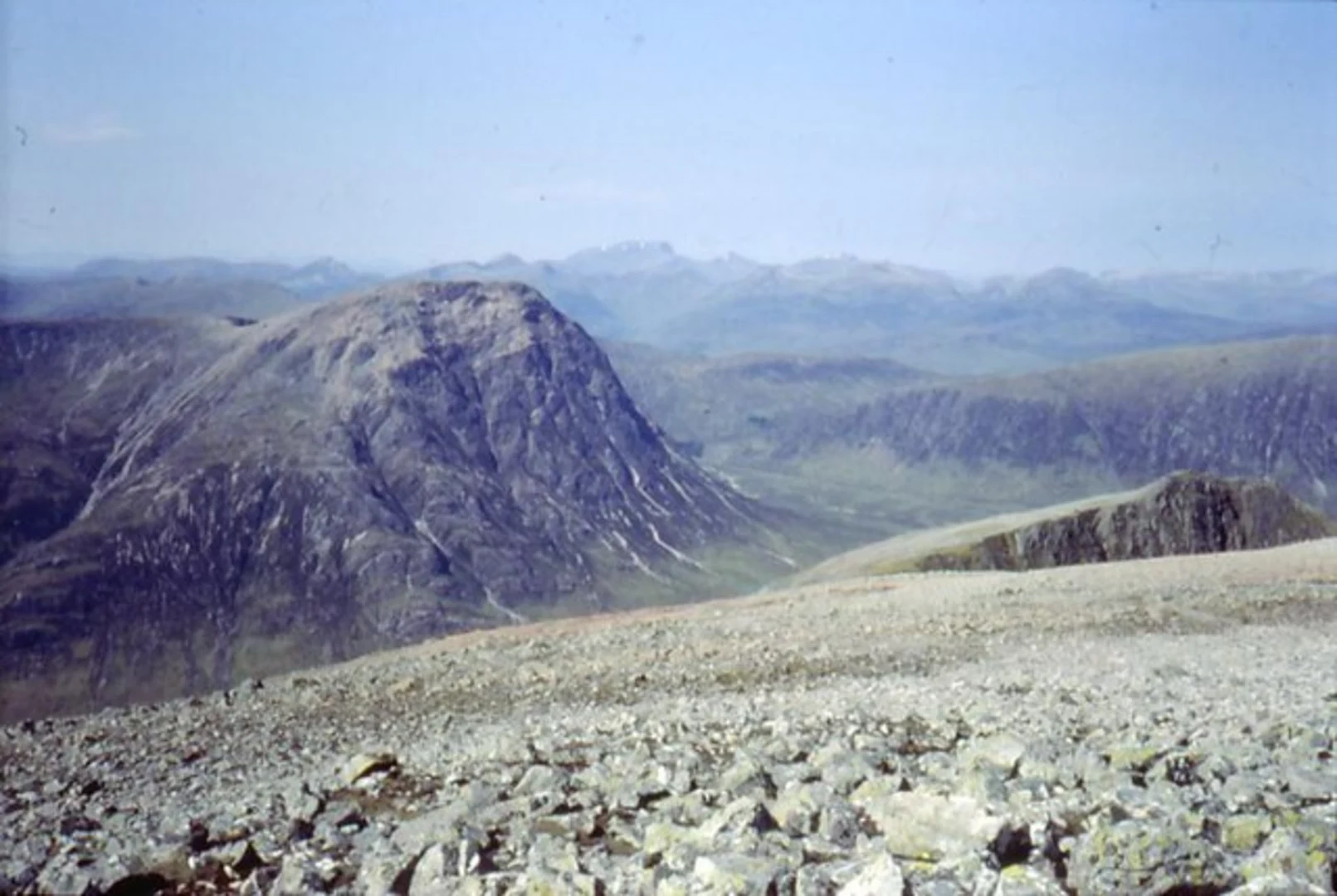 An image depicting the trail Sron na Creise and Inglis Clark Ridge Loop and its surrounding area.