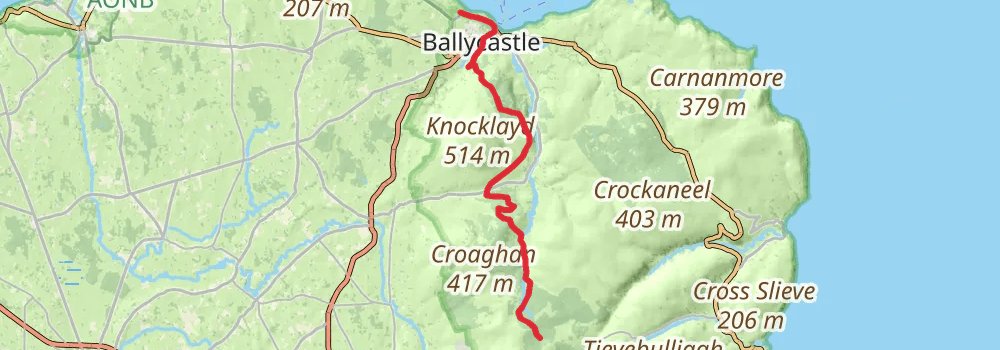International Appalachian Trail stage 21 Map