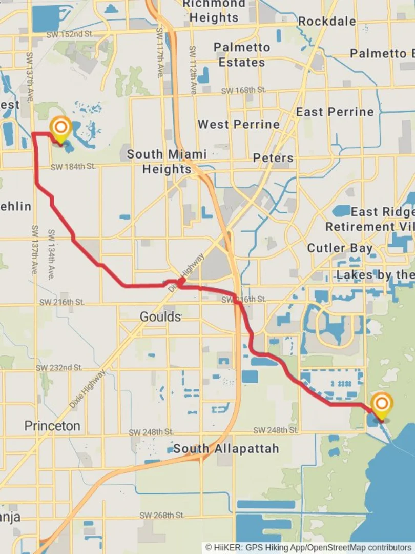 An image depicting the trail Black Creek Trail Point to Point and its surrounding area.