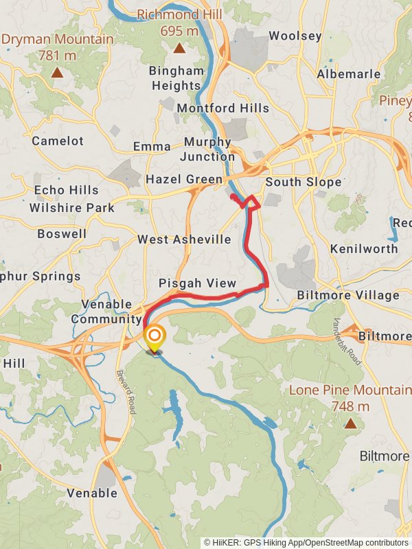 French Broad River Greenway East