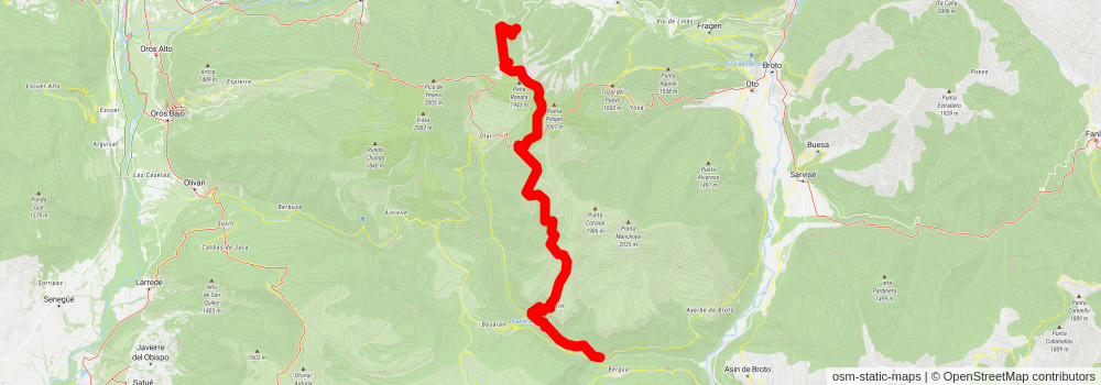 Sendero del Sobrepuerto PR HU 117 stage 2 Map