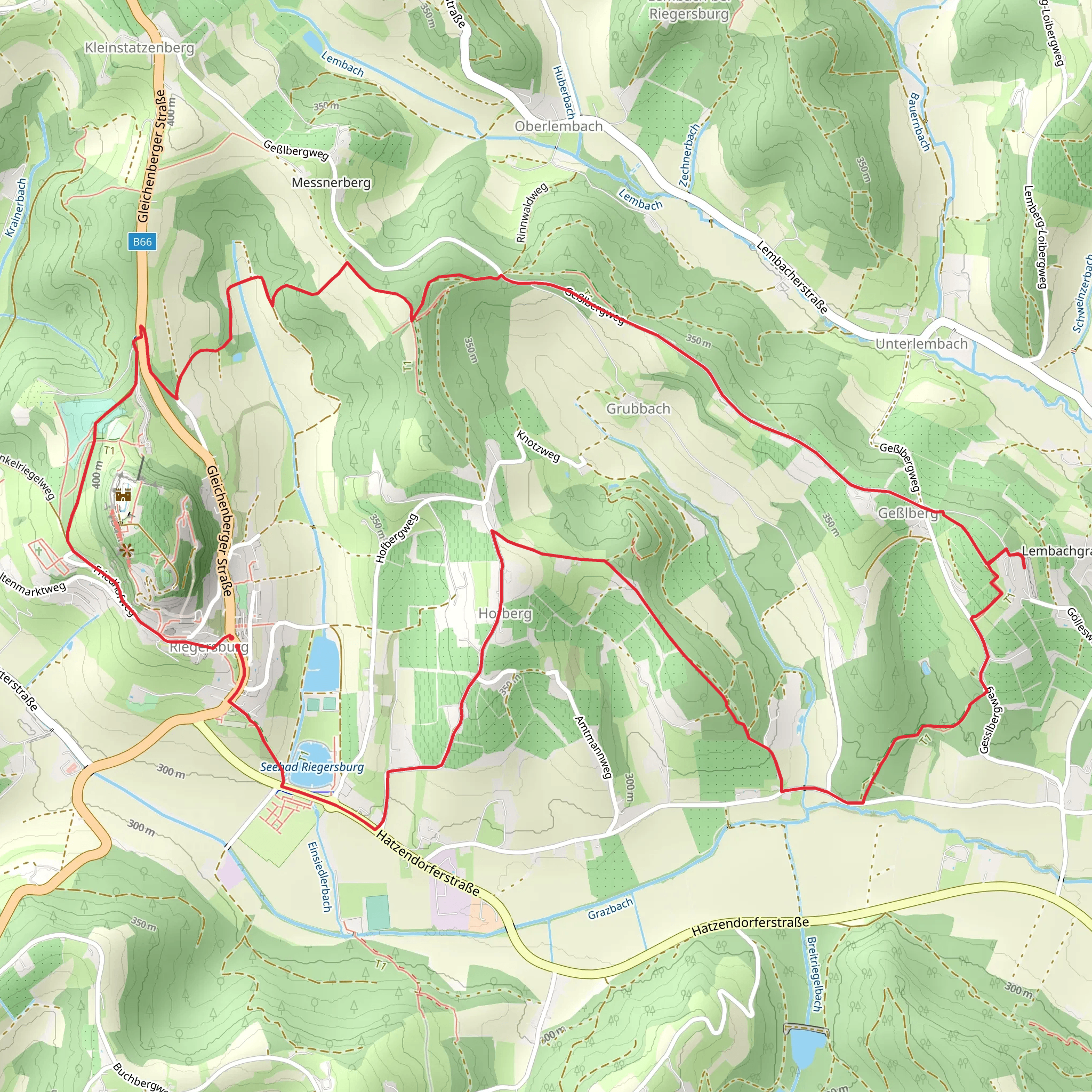 Gölles-Schleife – Riegersburg Loop mobile static map