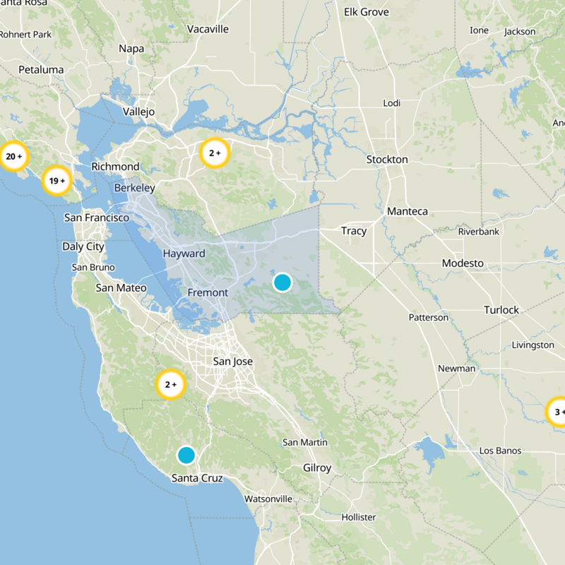 Alameda County Static Map